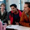 The guys check in. (L-R Derek Richardson, Jay Hernandez, Eythor Gudjonsson.) 