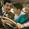 Still of Rowan Atkinson, Emma de Caunes and Max Baldry in Mr. Bean's Holiday