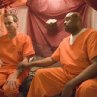 Still of Will Arnett and Chi McBride in Let's Go to Prison