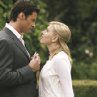 Still of Hugh Jackman and Scarlett Johansson in Scoop