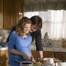 Still of Keri Russell and Nathan Fillion in Waitress