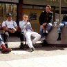 Still of Joseph Gilgun, Kieran Hardcastle, Jack O'Connell, Andrew Shim and Andrew Ellis in This Is England
