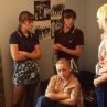 Still of Vicky McClure, Danielle Watson, Thomas Turgoose and Chanel Cresswell in This Is England