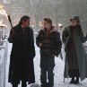 Still of Frances Conroy, Ian McShane and Alexander Ludwig in The Seeker: The Dark Is Rising