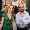 Elizabeth Banks and Paul Giamatti at event of Fred Claus