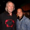 David Carradine and Rob Schneider at event of Big Stan