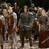 Still of Peter Dinklage, William Moseley, Anna Popplewell, Skandar Keynes and Ben Barnes in The Chronicles of Narnia: Prince Caspian