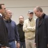 Kevin Costner, William Hurt and Bruce A. Evans in Mr. Brooks