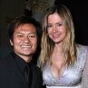 Mira Sorvino and Andy Cheng at event of Redline