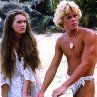 Still of Brooke Shields and Christopher Atkins in The Blue Lagoon