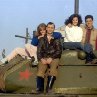 Still of Bill Murray, Harold Ramis, Sean Young and P.J. Soles in Stripes