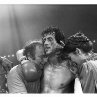 Sylvester Stallone, Talia Shire and Burt Young in Rocky III