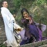 Still of Jet Li and Yifei Liu in The Forbidden Kingdom