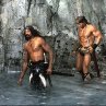 Still of Arnold Schwarzenegger and Wilt Chamberlain in Conan the Destroyer