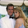 Still of Roger Moore and Tanya Roberts in A View to a Kill