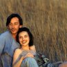 Still of Jean-Hugues Anglade and Béatrice Dalle in Betty Blue