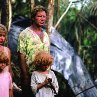 Still of Harrison Ford and Helen Mirren in The Mosquito Coast