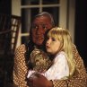 Still of Heather O'Rourke and Will Sampson in Poltergeist II: The Other Side