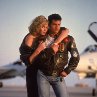 Still of Tom Cruise and Kelly McGillis in Top Gun