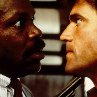 Still of Mel Gibson and Danny Glover in Lethal Weapon
