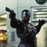 Still of Peter Weller in RoboCop