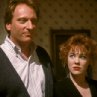 Still of Jeffrey Jones and Catherine O'Hara in Beetlejuice