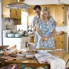 Still of Leonardo DiCaprio and Kate Winslet in Revolutionary Road