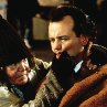 Still of Bill Murray and Anne Ramsey in Scrooged