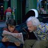 Still of Michael J. Fox and Christopher Lloyd in Back to the Future Part II