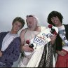 Still of Keanu Reeves, Tony Steedman and Alex Winter in Bill & Ted's Excellent Adventure