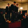 Still of Robin Williams, Robert Sean Leonard and Josh Charles in Dead Poets Society