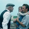 Still of Burt Lancaster, Kevin Costner and Gaby Hoffmann in Field of Dreams