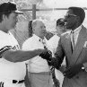 Still of Wesley Snipes and James Gammon in Major League