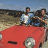 Still of Andrew McCarthy, Jonathan Silverman and Terry Kiser in Weekend at Bernie's