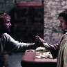Still of Mel Gibson and Helena Bonham Carter in Hamlet