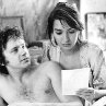 Still of Tim Robbins and Elizabeth Peña in Jacob's Ladder